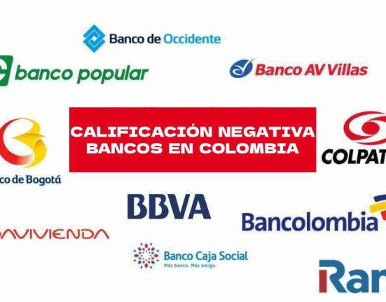S&P Global Ratings: Calificación Negativa en estos Bancos de Colombia